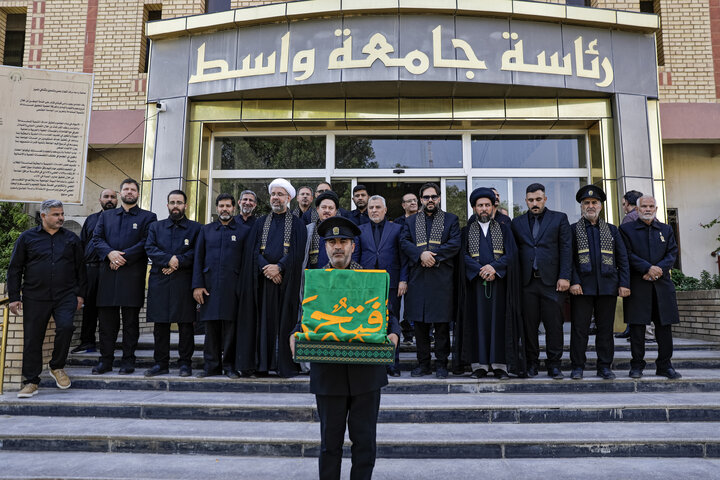 Photos: Meeting of Envoys of Compassionate Imam (a.s.) with Senior Officials of Wasit Province, Iraq