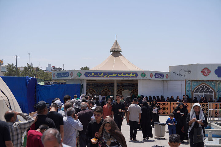 پذیرایی از زائران اربعین حسینی در حرم حضرت معصومه (س)