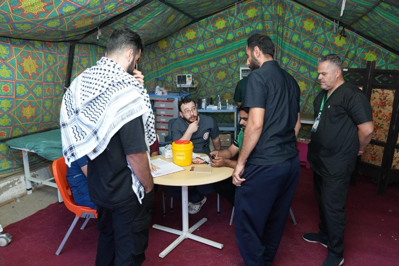 Al-Kafeel Hospital provides its medical and health services to visitors of Arbaeen