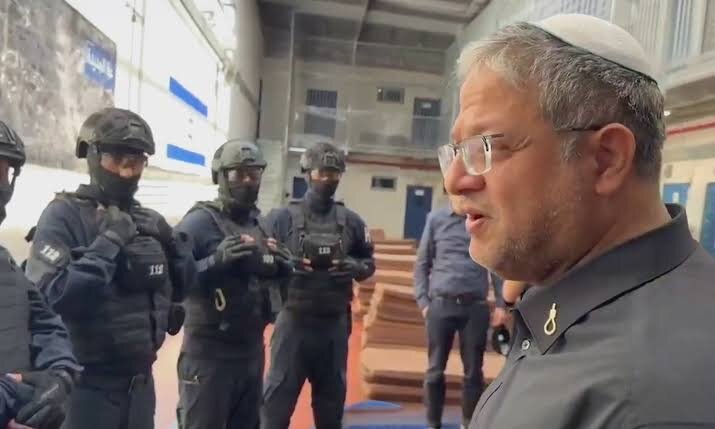 Ben Gvir Sparks Outrage After Insulting Palestinian Woman Prisoner During Ofer Raid