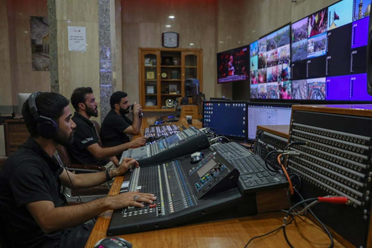 Al‑Abbas Shrine Launches Global Live Broadcast of Arbaeen Rituals With 24/7 Satellite Coverage (+Photos)