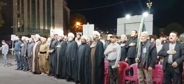 «Kombûna şevê ya xelkê Sineyê bi peyama piştgiriya ji welat»