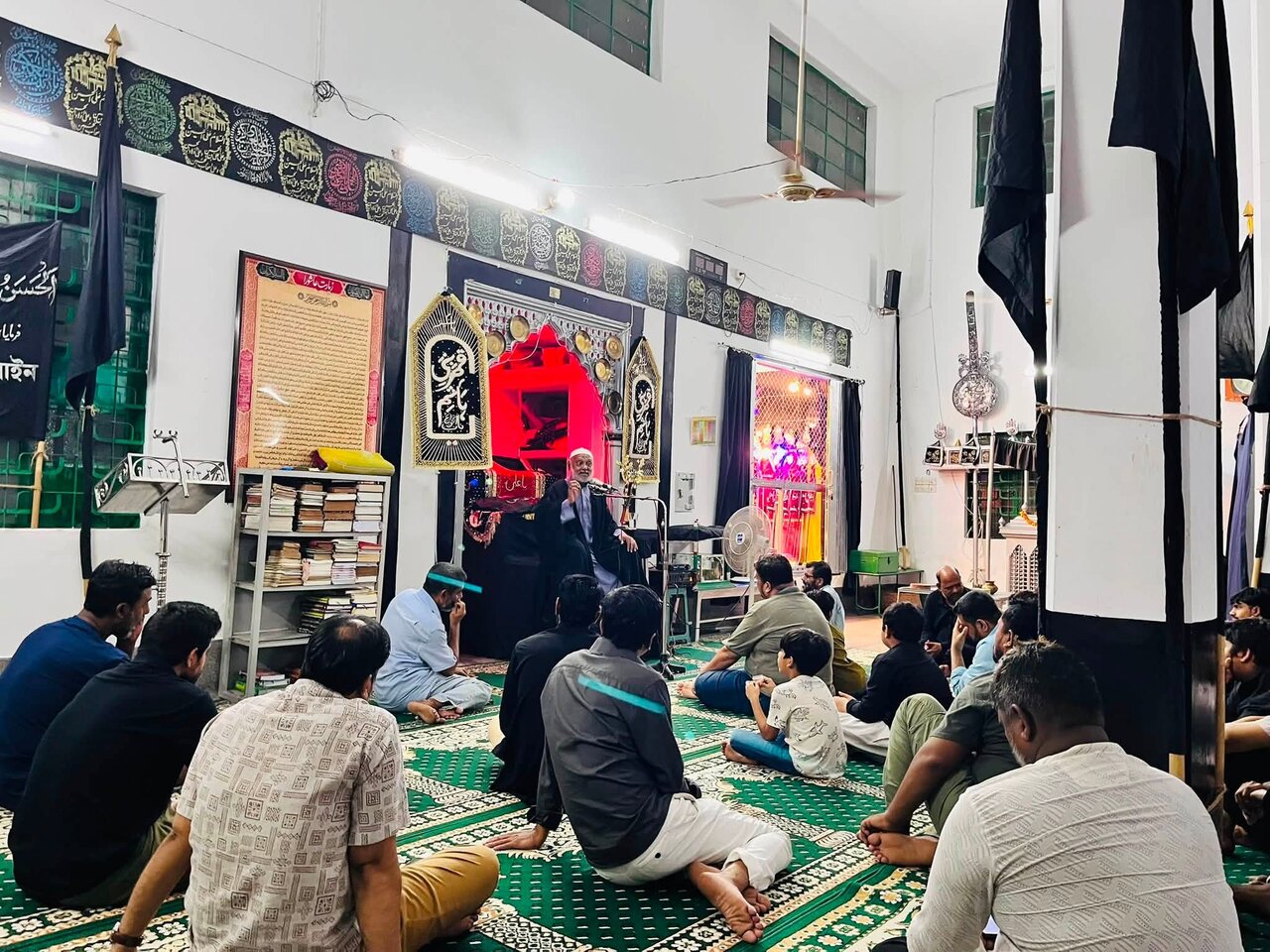 সদরঘাট ইমামবাড়ীতে ইমাম হোসাইন (আ.) ও কারবালার শহীদদের চল্লিশা উপলক্ষে শোক মজলিস-চট্টগ্রাম