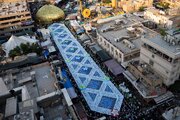تقرير مصور/ حضور مميز لموكب بني عامر الحسيني في أربعينية الإمام الحسين(ع) بمدينة كربلاء المقدسة