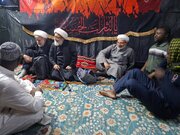 تقرير مصور/ وكيل الإمام الشهيد السيد الخامنئي (ره) يزور موكبا للشيخ زاكزاكي في كربلاء المقدسة