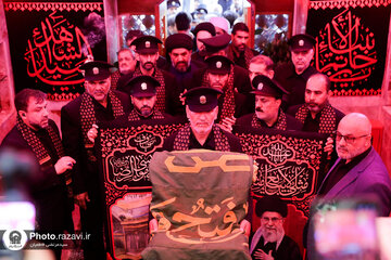 Photos: Caravan of "Envoys of Compassionate Imam (AS)" attends at Imam Ali Holy shrine
