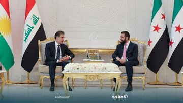 Konsultasyon nina Barzani at Jolani sa Damascus