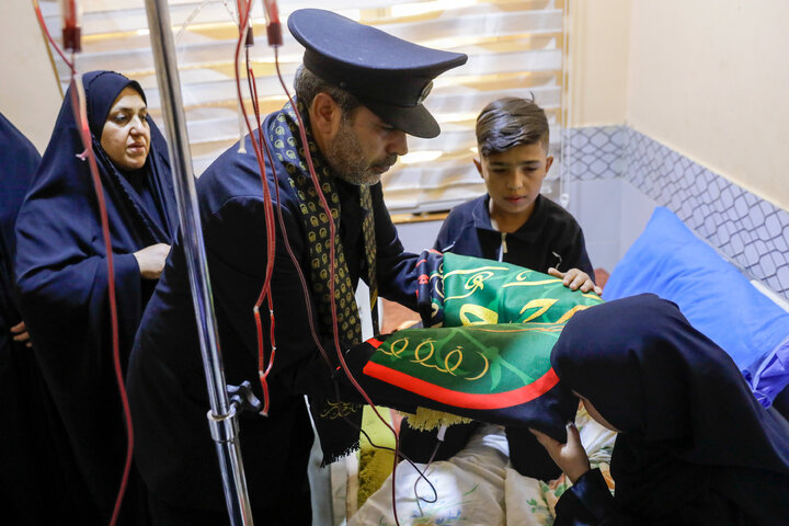 Photos: Presence of Caravan of "Envoys of Compassionate Imam (AS)" at Hazrat Batoul Hospital in the City of Kut, Iraq