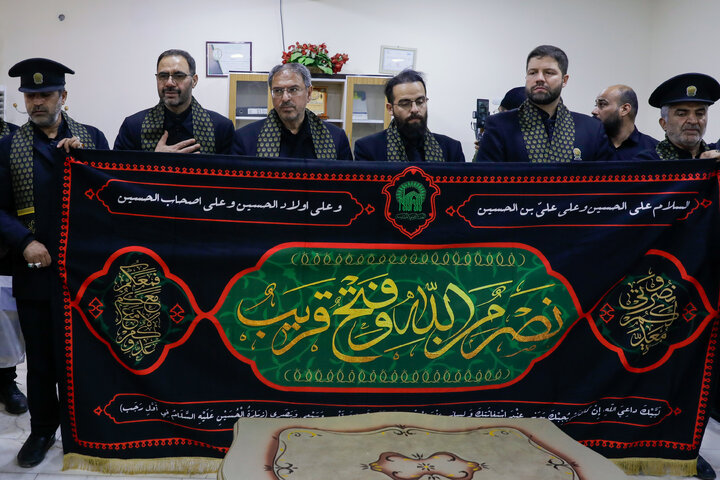 Photos: Presence of Caravan of "Envoys of Compassionate Imam (AS)" at Hazrat Batoul Hospital in the City of Kut, Iraq