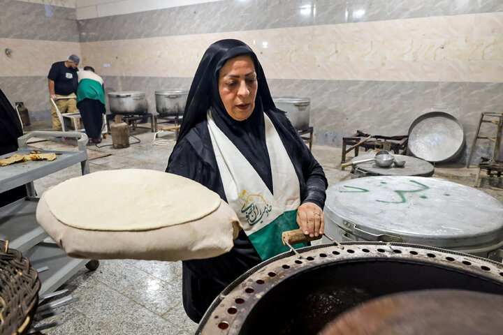Photos: Mawkib of Imam Reza (AS) at Chazabeh Border