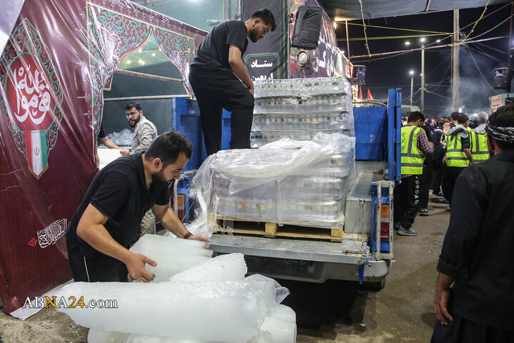 Photos: Uninterrupted Service Along Path of Arbaeen Pilgrims