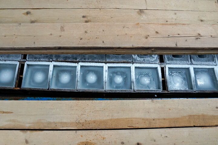 Photos: Ice-Making Factory of Astan Quds Razavi at Mehran Border