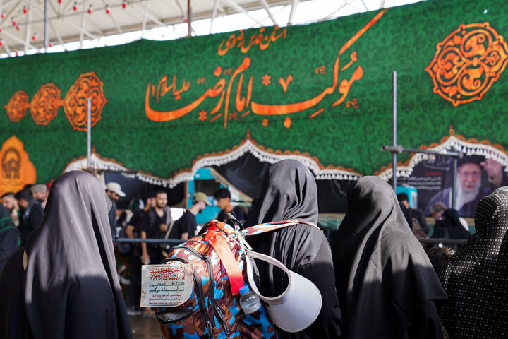 Photos: Imam Reza Mawkib at Mehran Border
