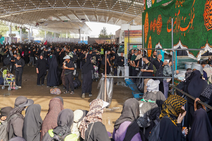 Photos: Imam Reza Mawkib at Mehran Border