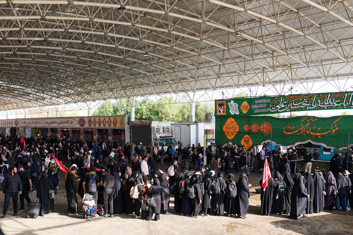 Photos: Imam Reza Mawkib at Mehran Border