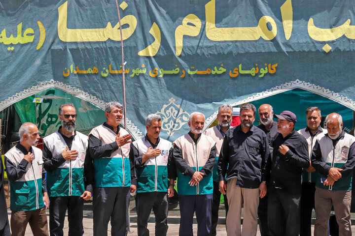 Photos: Imam Reza (a.s.) Mawkib in Hamedan