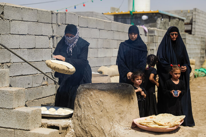 Photos: Presence of Caravan of "Envoys of Compassionate Imam" among Mawkib Organizers of Najaf