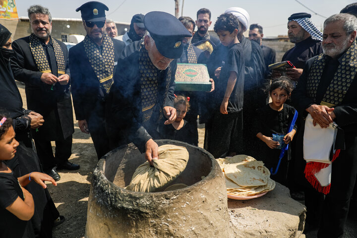Photos: Presence of Caravan of "Envoys of Compassionate Imam" among Mawkib Organizers of Najaf