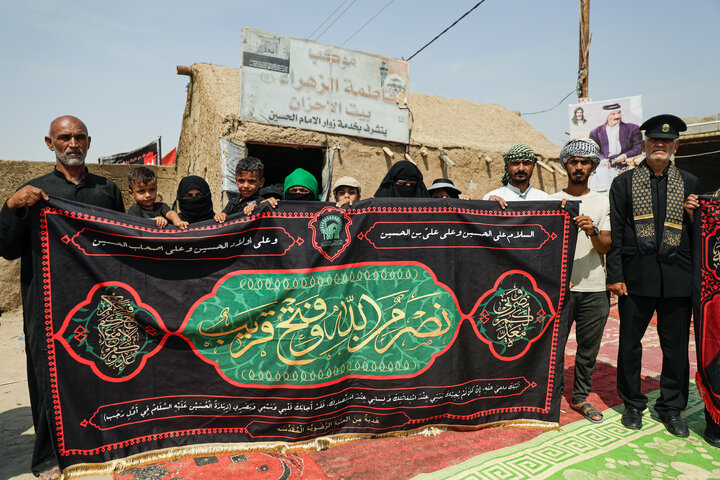 Photos: Presence of Caravan of "Envoys of Compassionate Imam" among Mawkib Organizers of Najaf