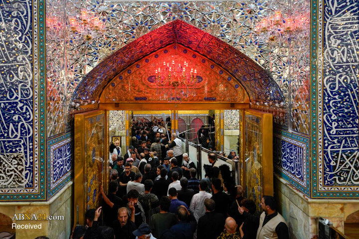 حال و هوای حرم امیرالمؤمنین(ع) در آستانه اربعین حسینی