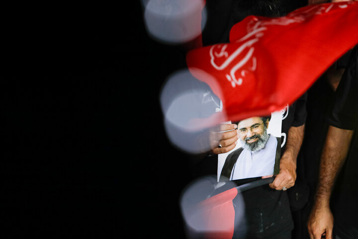 Photos: Presence of Caravan of "Envoys of Compassionate Imam (a.s.)" at Arbaeen Pilgrimage Route in Najaf