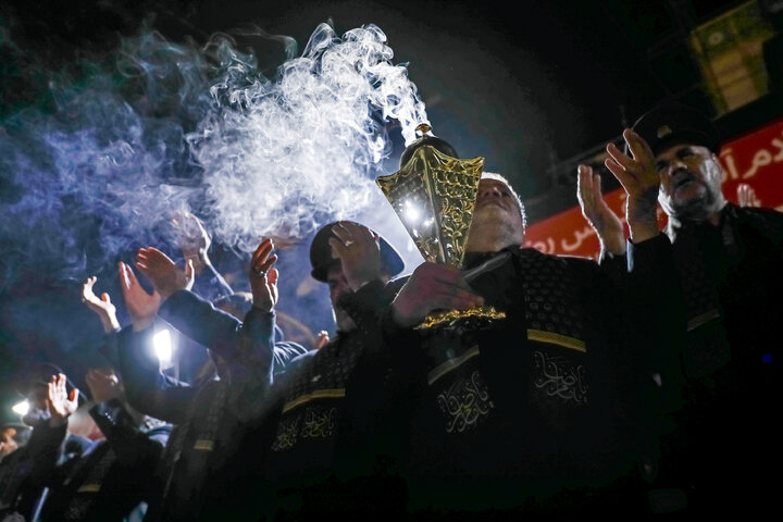 Photos: Presence of Caravan of "Envoys of Compassionate Imam (a.s.)" at Arbaeen Pilgrimage Route in Najaf