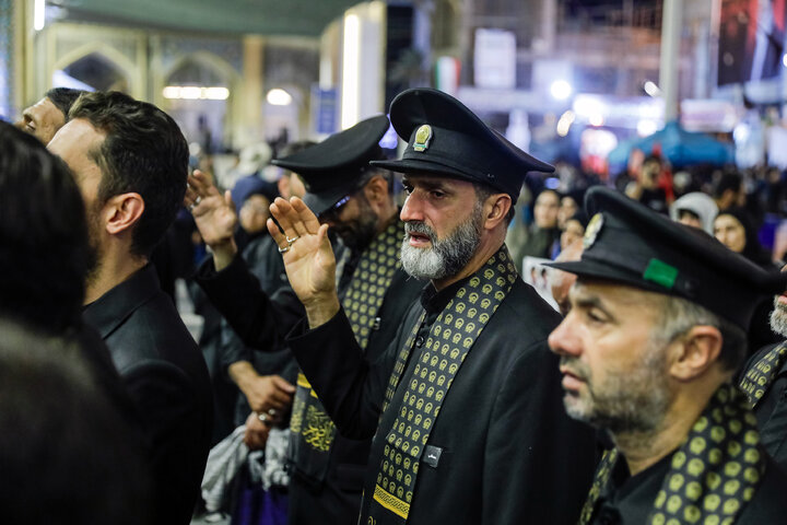 Photos: Presence of Caravan of "Envoys of Compassionate Imam (a.s.)" at Arbaeen Pilgrimage Route in Najaf