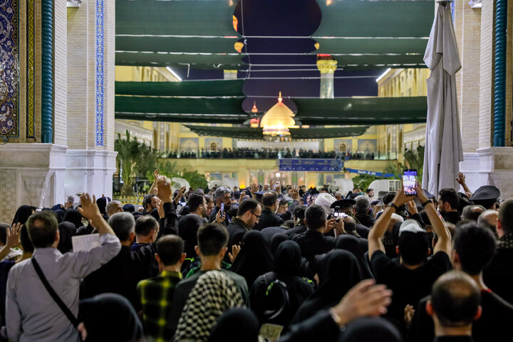 Photos: Presence of Caravan of "Envoys of Compassionate Imam (a.s.)" at Arbaeen Pilgrimage Route in Najaf