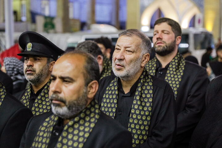 Photos: Presence of Caravan of "Envoys of Compassionate Imam (a.s.)" at Arbaeen Pilgrimage Route in Najaf