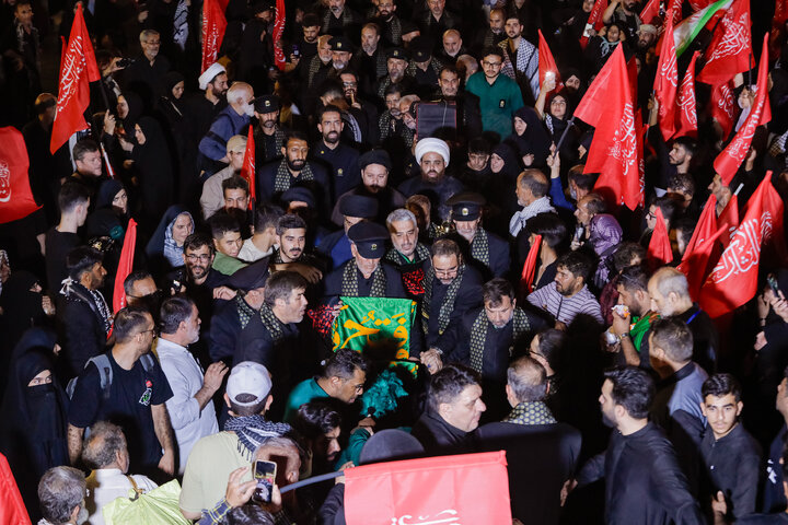 Photos: Presence of Caravan of "Envoys of Compassionate Imam (a.s.)" at Arbaeen Pilgrimage Route in Najaf