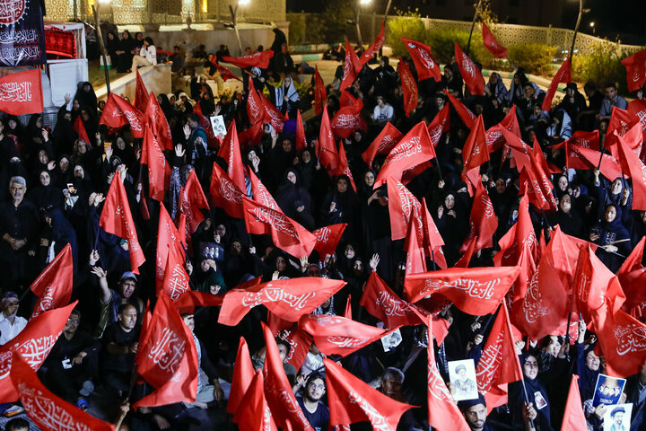 Photos: Presence of Caravan of "Envoys of Compassionate Imam (a.s.)" at Arbaeen Pilgrimage Route in Najaf