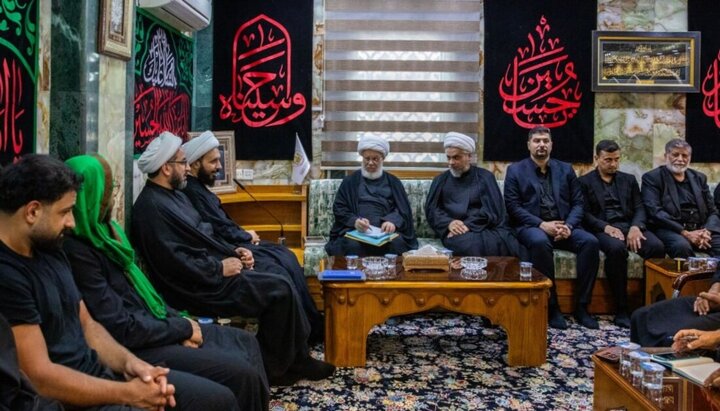 تقرير مصور/ ممثل المرجعية العليا يستقبل وفدا من دول المغرب العربي
