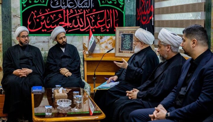 تقرير مصور/ ممثل المرجعية العليا يستقبل وفدا من دول المغرب العربي