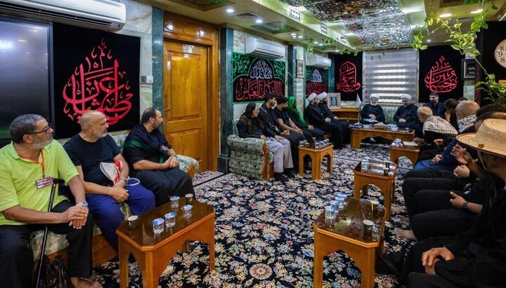 تقرير مصور/ ممثل المرجعية العليا يستقبل وفدا من دول المغرب العربي