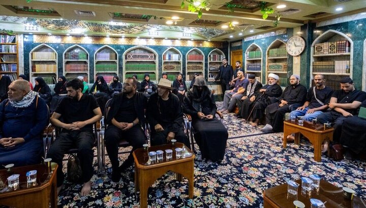 تقرير مصور/ ممثل المرجعية العليا يستقبل وفدا من دول المغرب العربي