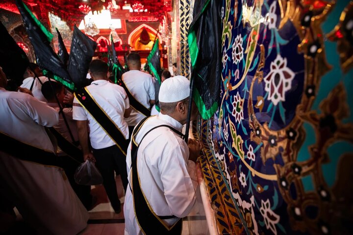 عکس خبری/ عزاداری قبیله بنی عامر در کربلای معلی