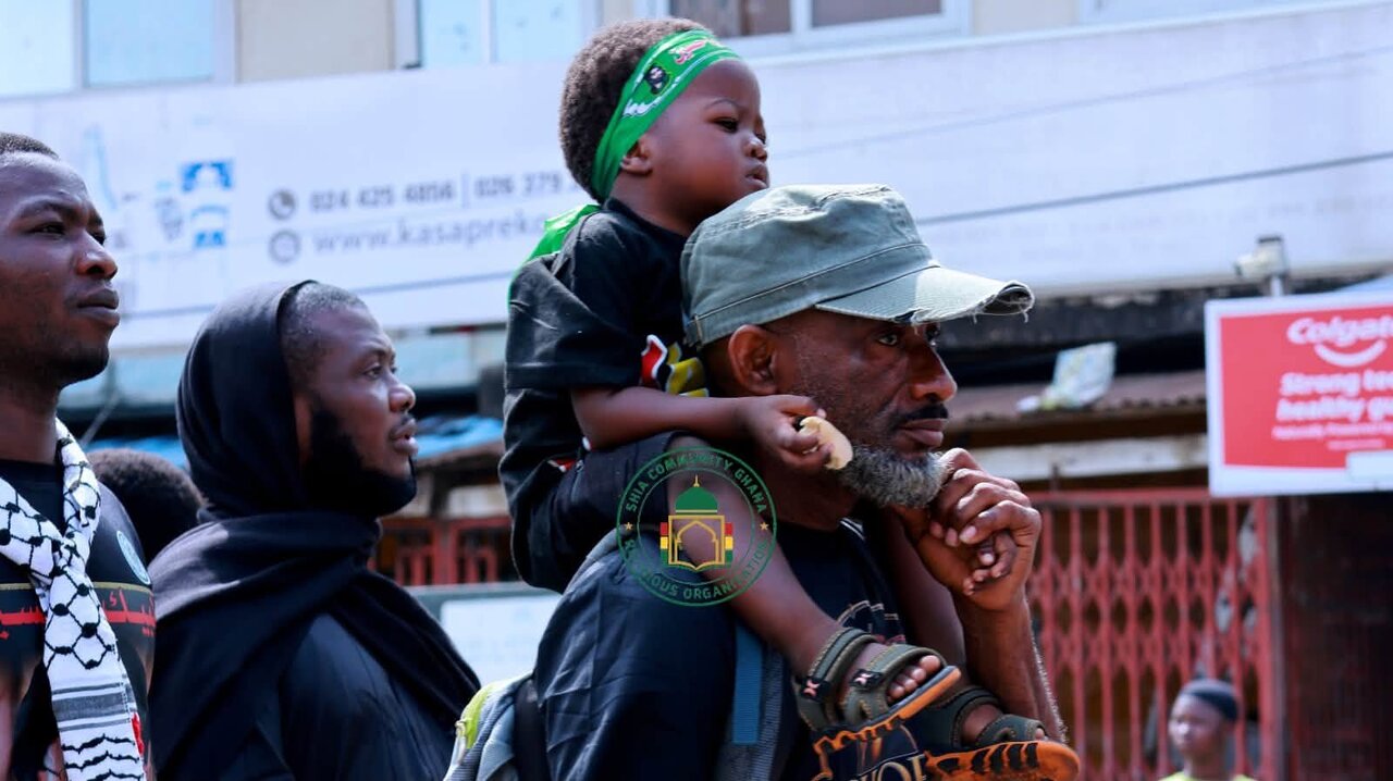 Photos: Massive Arbaeen Procession in Accra, Ghana