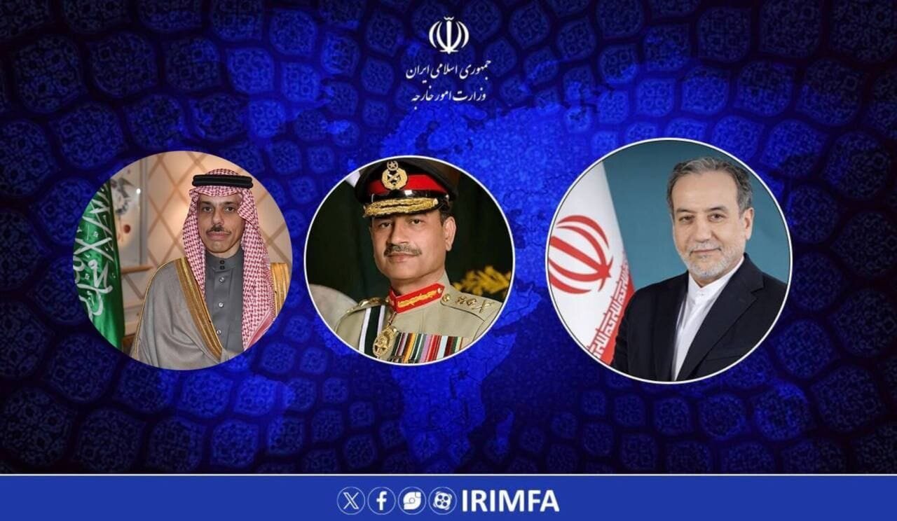 Araghchi Azungumza na Mawaziri wa Saudi Arabia na Pakistan Kuhusu Kuimarisha Usalama wa Asia Magharibi
