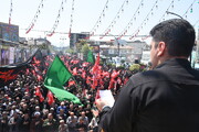 Gilan əyalətindəki Ağa Seyid Cəlaləddin Əşrəfin (ə) ziyarətgahında İmam Hüseynin Ərbəin Mərasimi \ Foto Xəbər