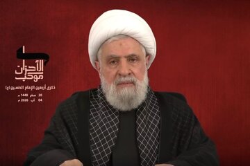 شیخ نعیم قاسم:  ایران پیروز میدان شد؛ تنها گزینه پیش‌روی اسرائیل عقب‌نشینی کامل از لبنان است