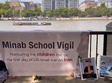 Video| Paggunita para sa mga Batang Martir ng Minab sa London