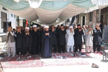 Photos: Arbaeen Congregational Prayer and Mourning Majlis in Khatam Anbiya Mosque of Quetta, Pakistan