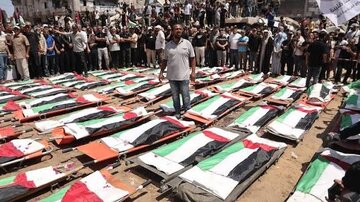 جهاد اسلامی: تشییع شهدا سند زنده جنگ نسل‌کشی در غزه است