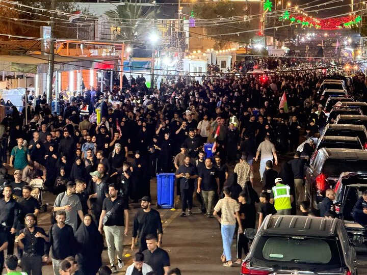 تقرير مصور/ ملايين الزائرين يحيون ليلة الأربعين في كربلاء