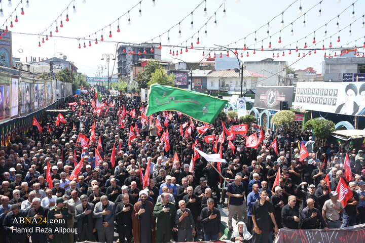 عزاداری اربعین حسینی در حرم آقا سید جلال الدین اشرف(ع) استان گیلان