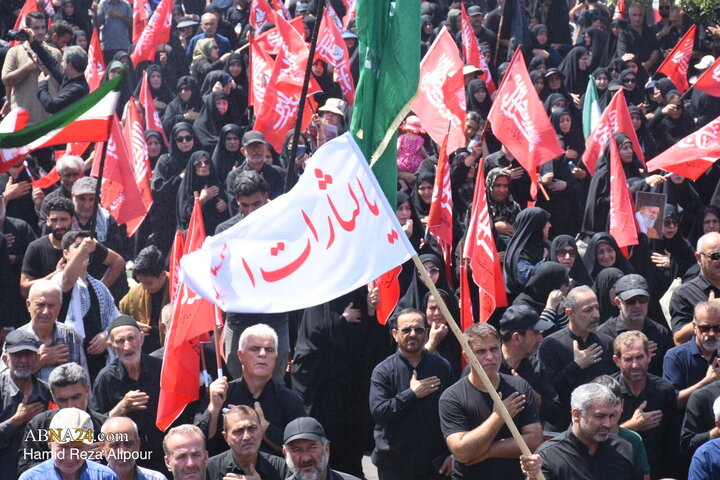 عزاداری اربعین حسینی در حرم آقا سید جلال الدین اشرف(ع) استان گیلان
