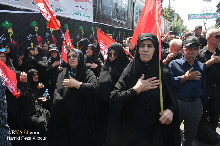 عزاداری اربعین حسینی در حرم آقا سید جلال الدین اشرف(ع) استان گیلان