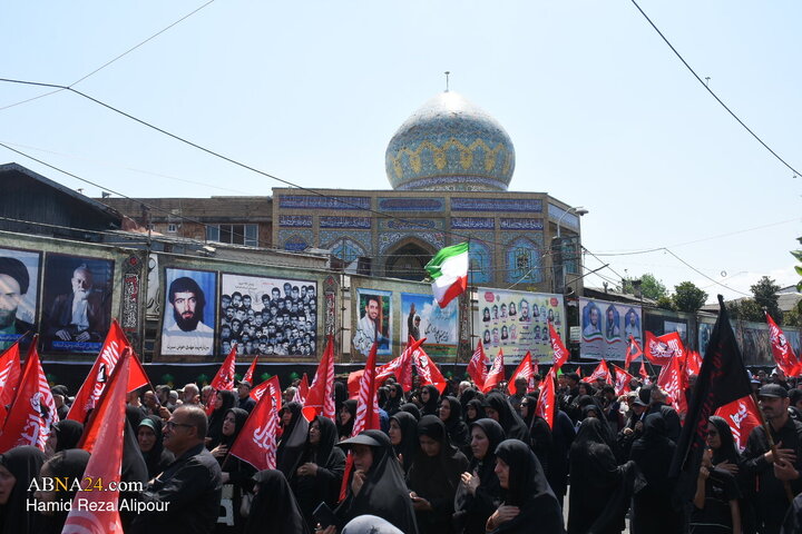 عزاداری اربعین حسینی در حرم آقا سید جلال الدین اشرف(ع) استان گیلان