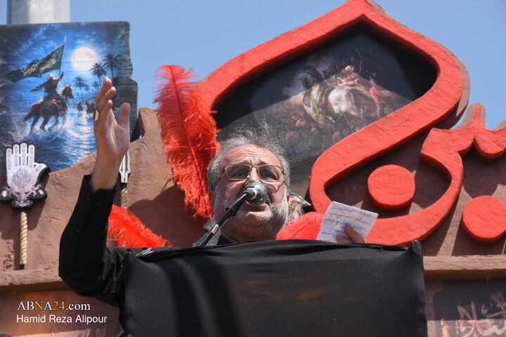 عزاداری اربعین حسینی در حرم آقا سید جلال الدین اشرف(ع) استان گیلان