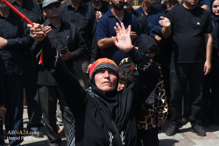 عزاداری اربعین حسینی در حرم آقا سید جلال الدین اشرف(ع) استان گیلان